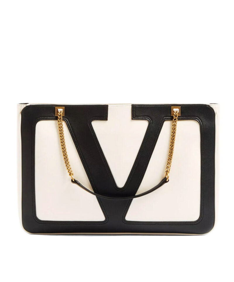 Valentino Garavani Viva Superstar Medium Nappa Leather Shopping Bag